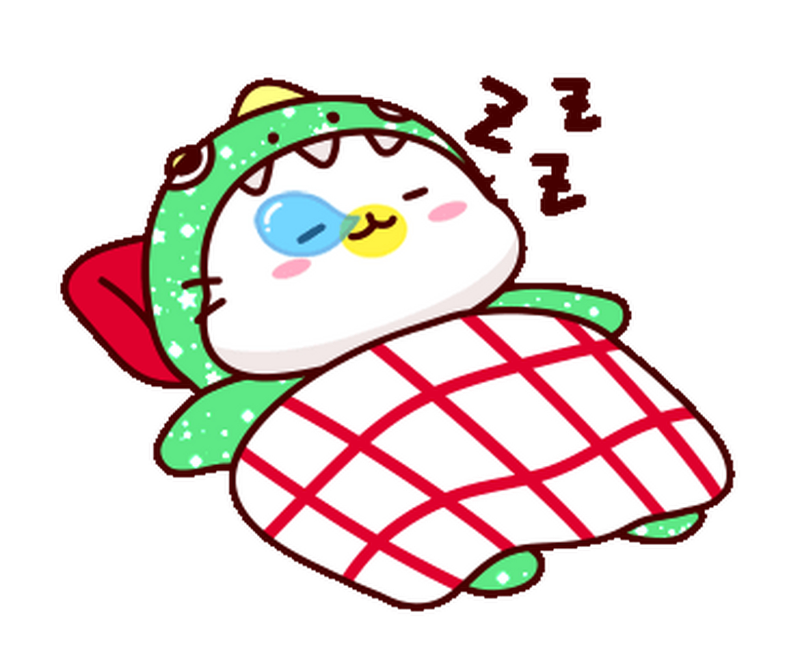 line表情包丨闪闪独角兽恐龙小猫咪表情包