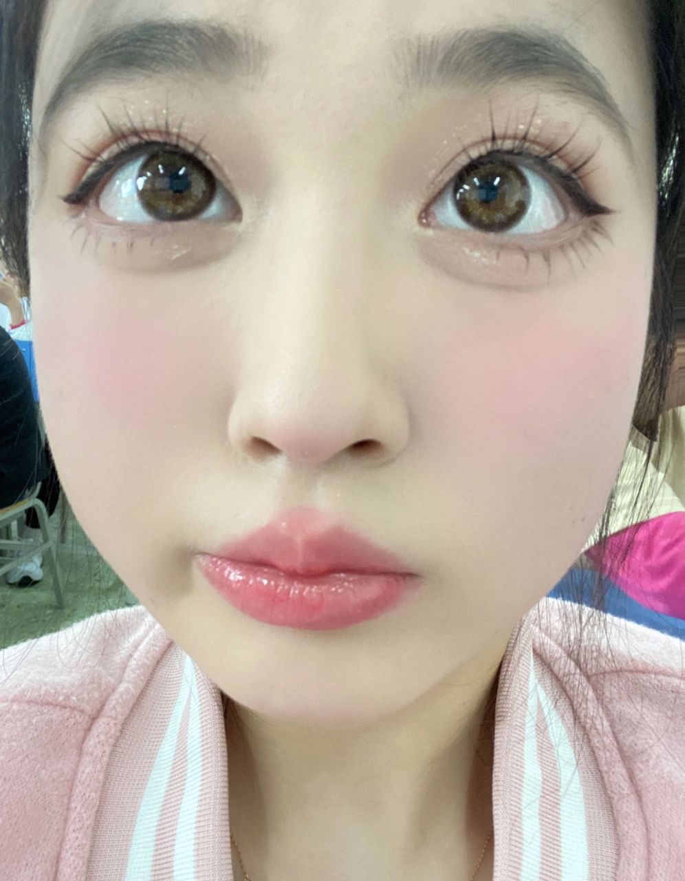 原来内调真的会越来越漂亮 每次po自拍都有姐妹夸我小漂亮,真的很开心