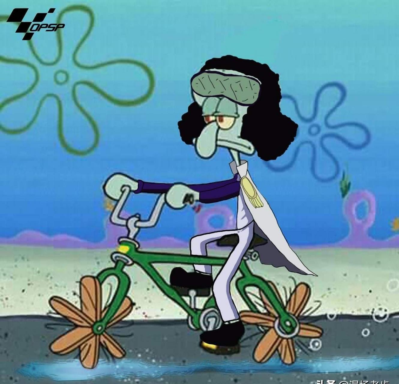 gif创作人# 章鱼哥版青雉老大,毫无违和感