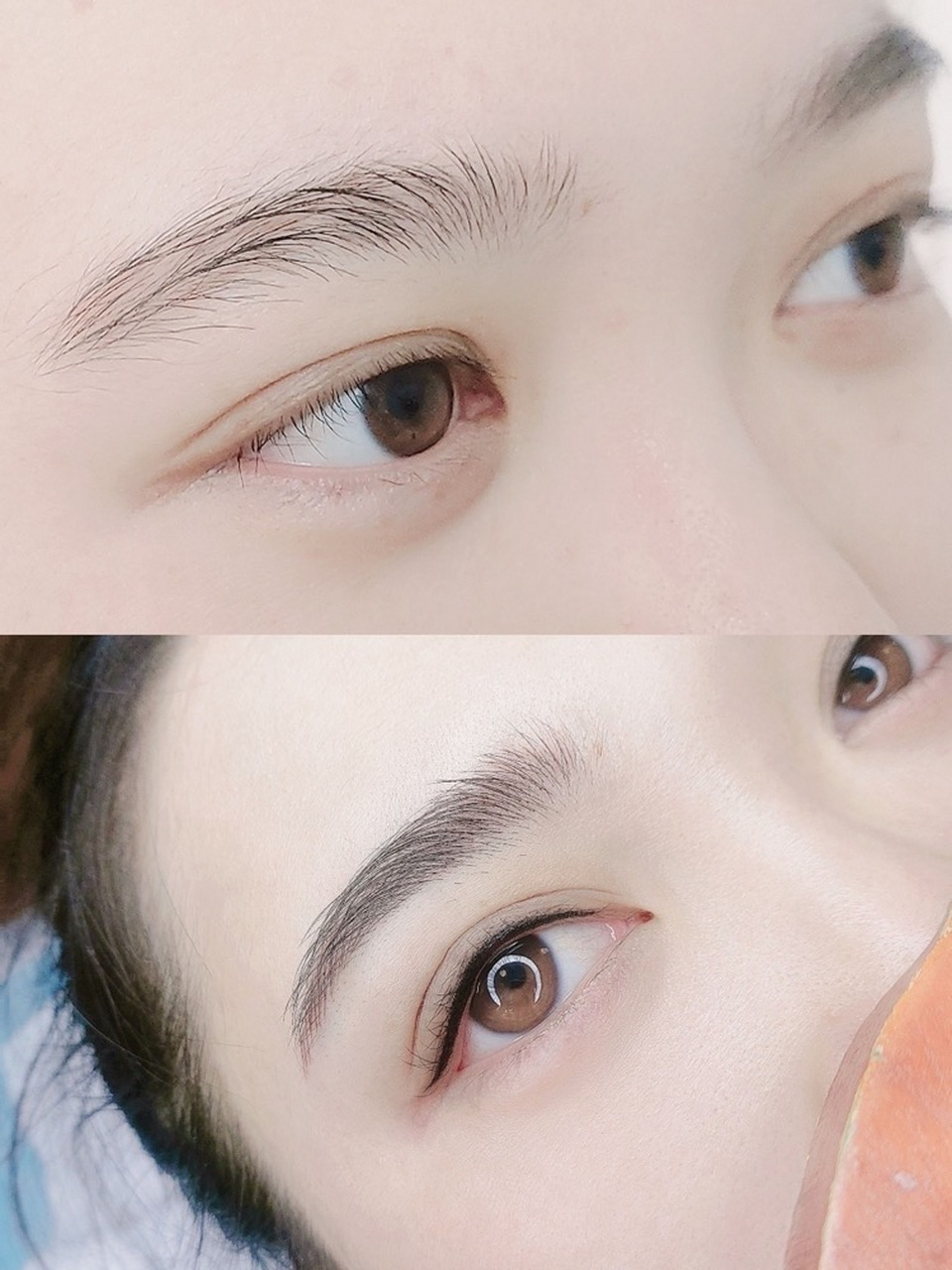 1,位置区别 眼线的位置位于眼睫毛根部往上加宽; 美瞳线的位置眼睑