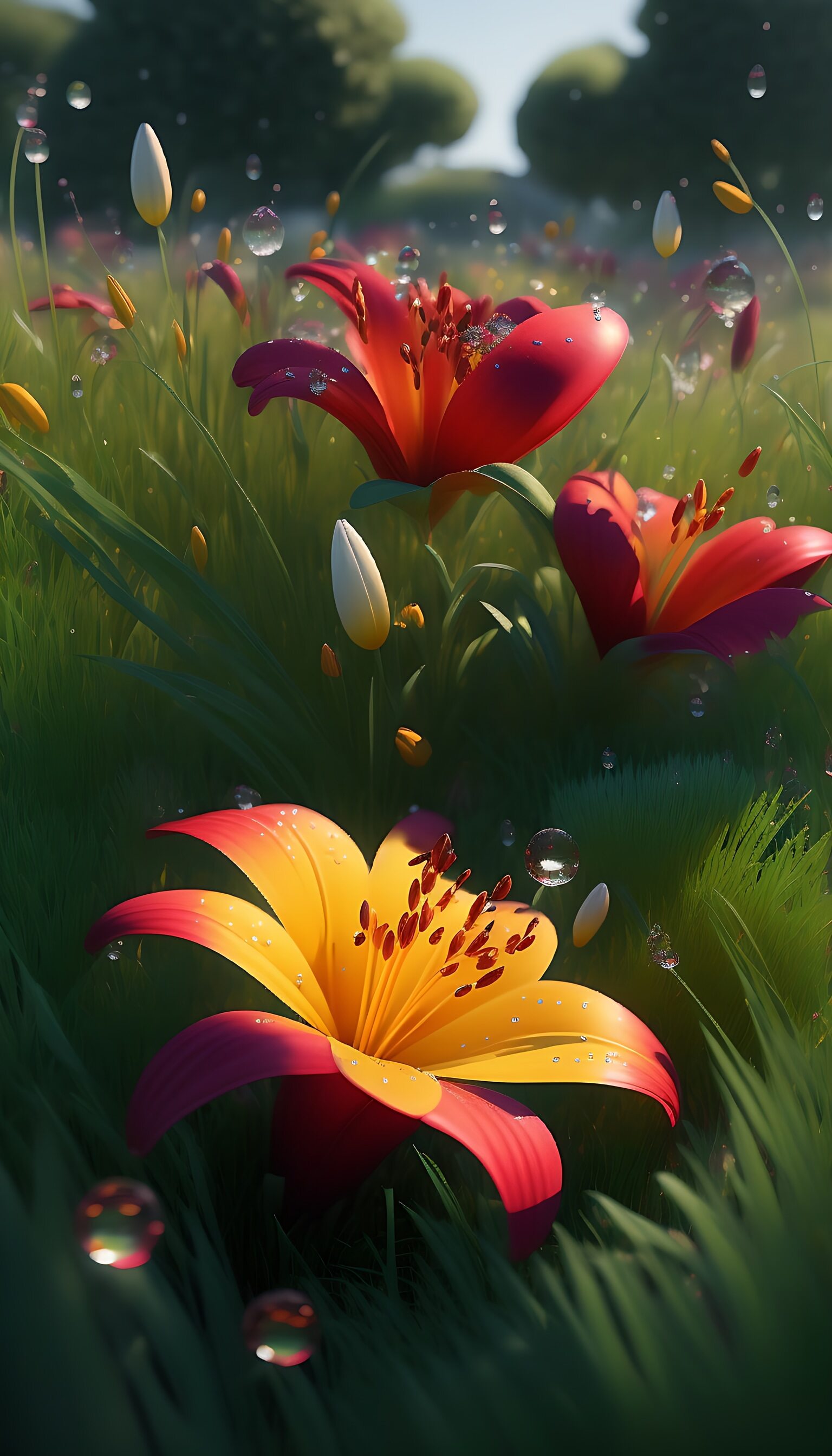 走进这片超美丽的梦幻草世界,仿佛置身于一个唯美的画卷中