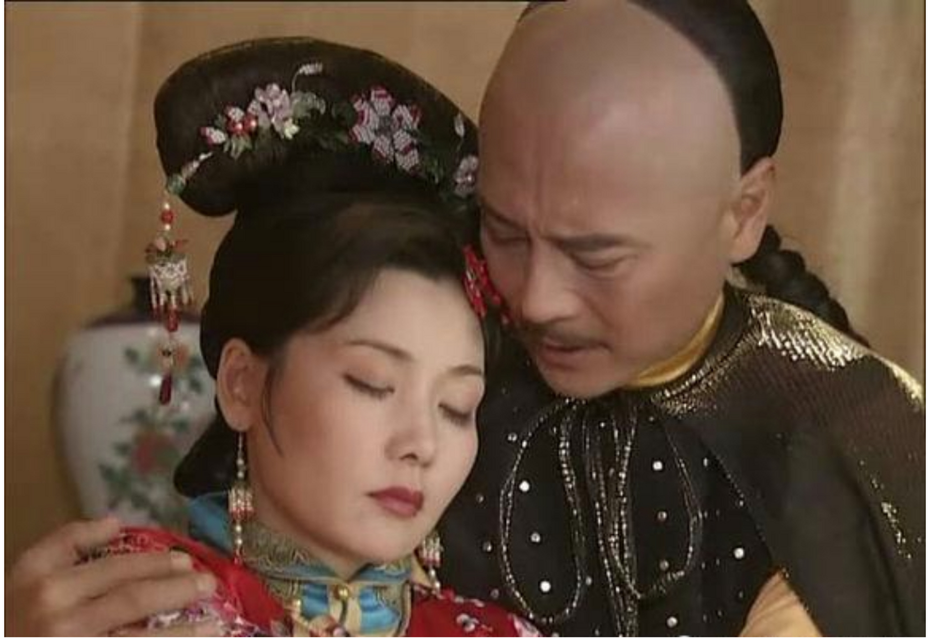 天聪八年,孝端皇后哲哲的侄女,26岁的海兰珠嫁给了皇太极.