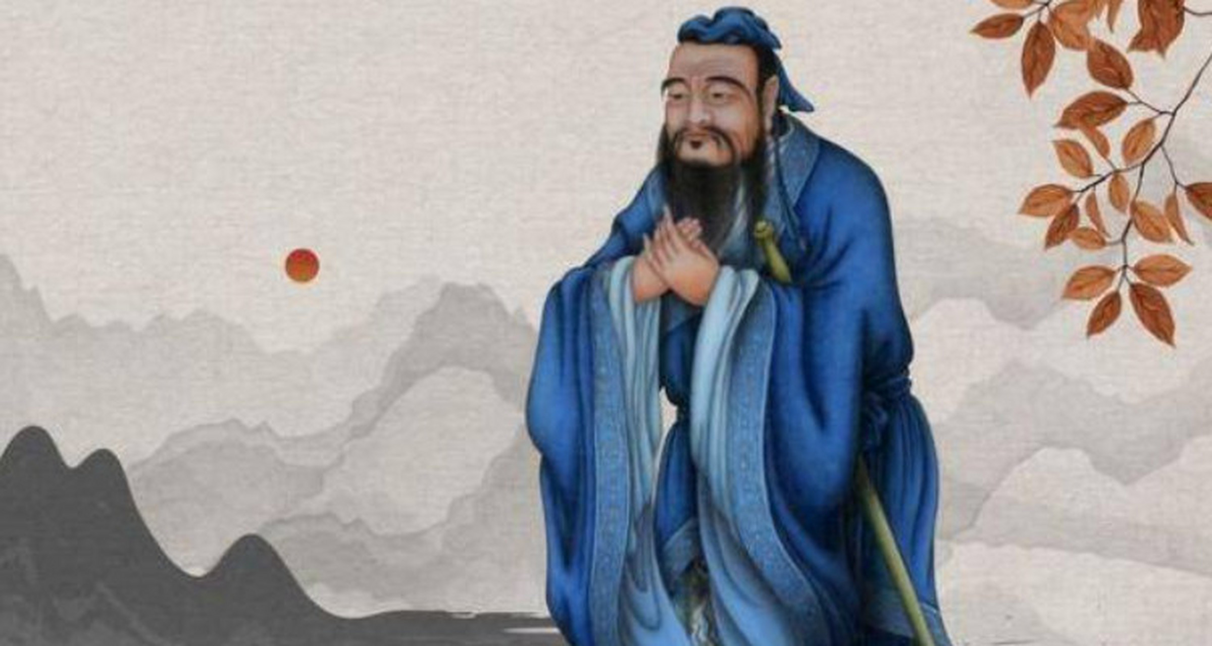 孔子思想主张  孔子是中国古代伟大的思想家,政治家