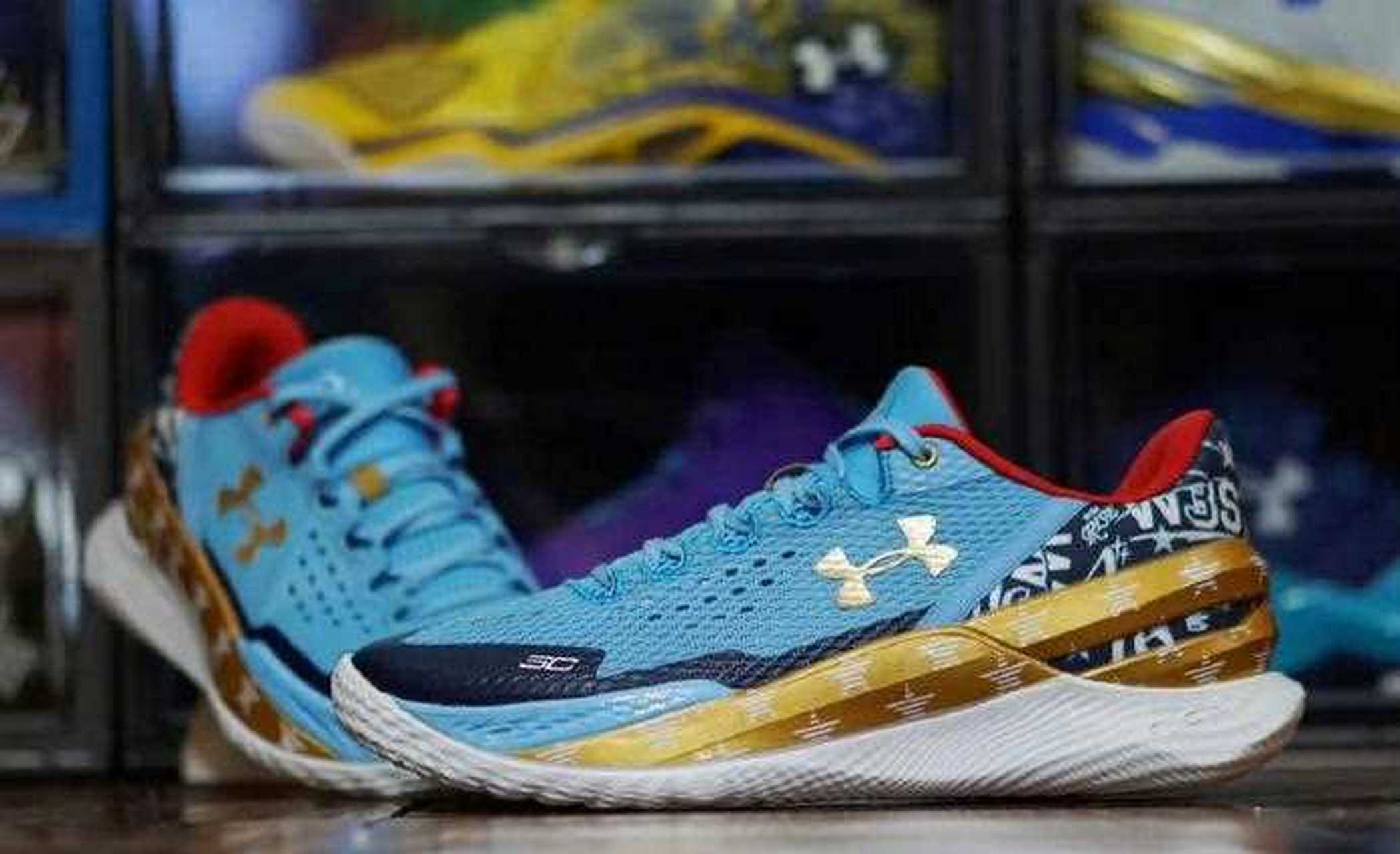 under armour flow curry 2 low 现身,单看配色,你想到了《玩具总动员