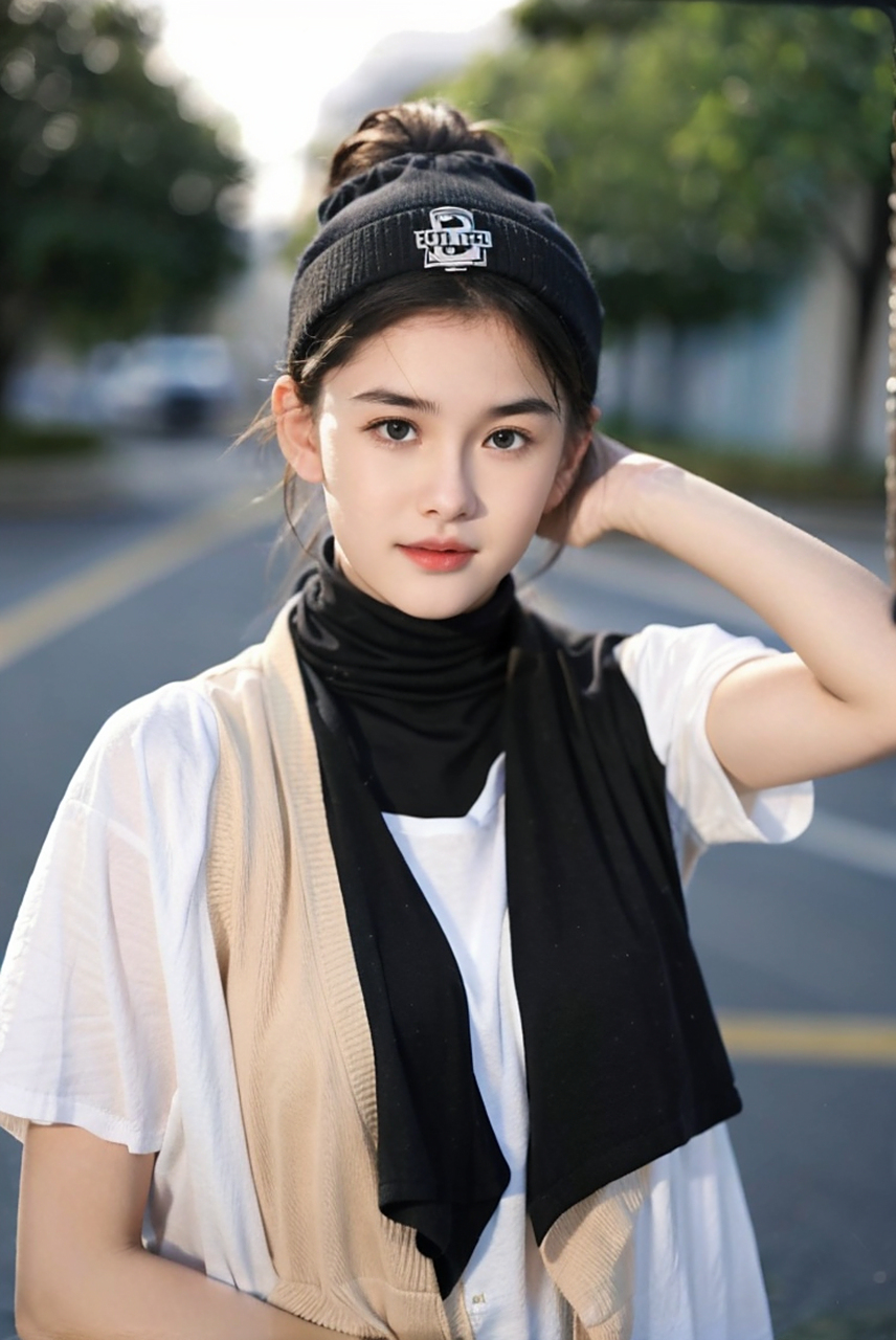 我的穿搭我做主,个性美女人像摄影写真艺术照,可爱女生高清图集.