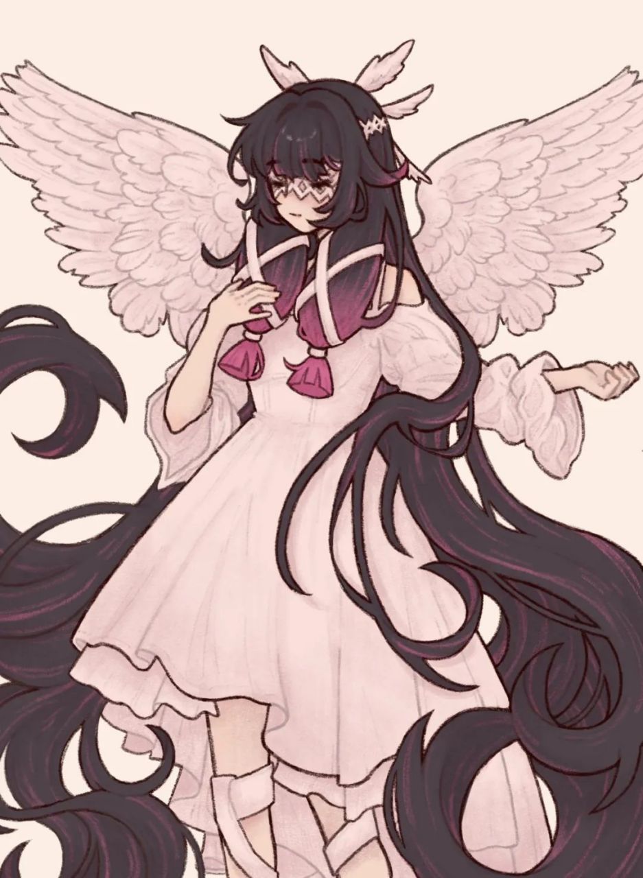 少女哥伦比娅(画师@tohruai,图源推特)#原神# #原神美图分享