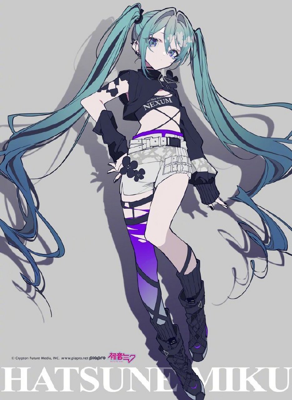 望月けい 绘 初音未来[心] #插画