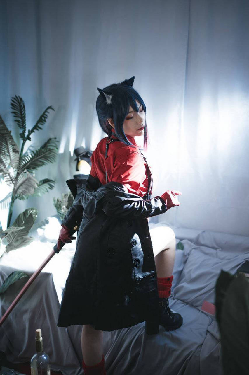 cosplay:明日方舟德克萨斯