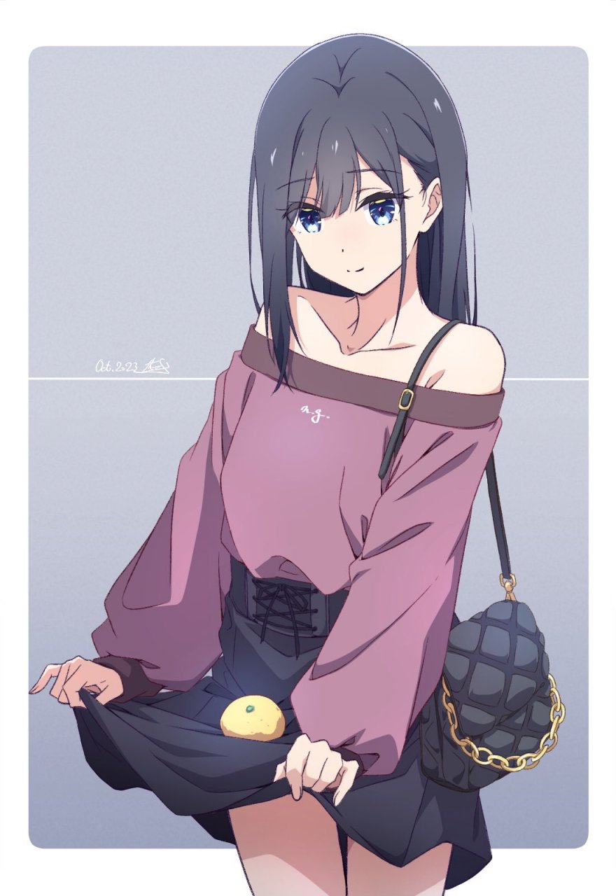 [星期五的无名女孩] mono-chan × 露肩 × 92  画师:仁井学