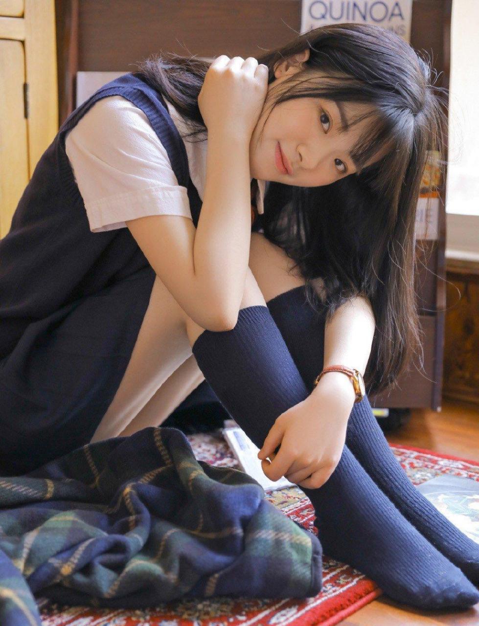 学生校服唯美写真
