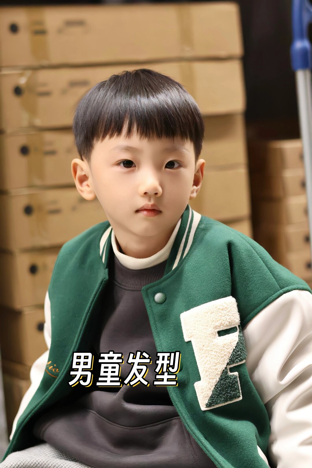 孩子能够展现出自信和 小男孩剪头发教程图片儿童短发发型男 小男孩