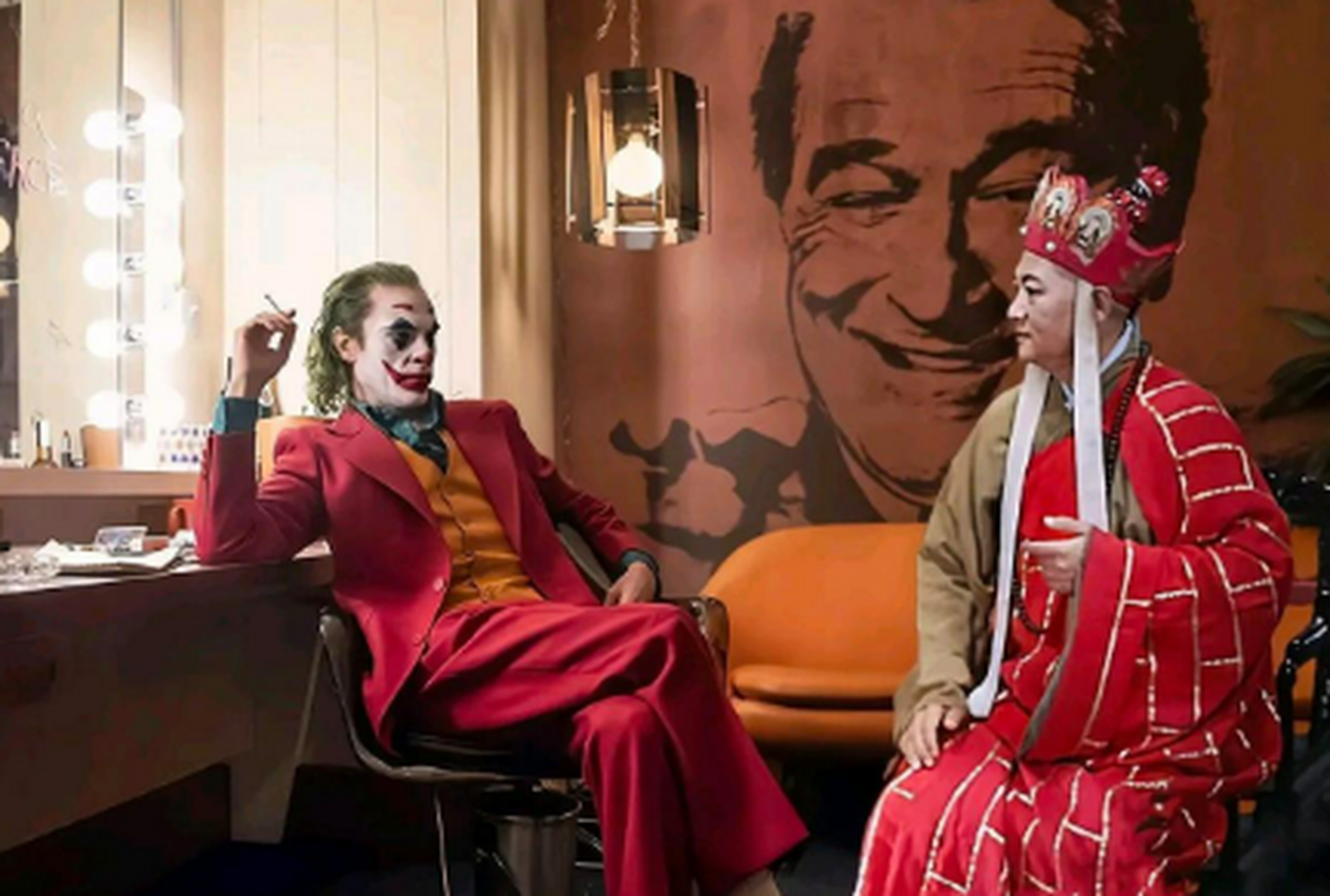 如果小丑和唐僧见面了,你觉得他们会聊什么呢?