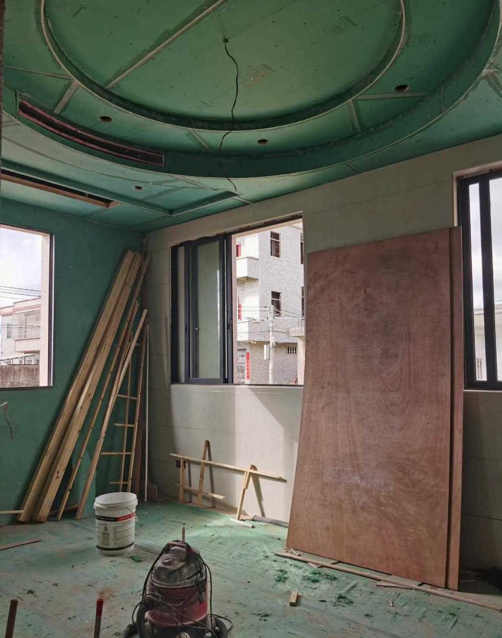 走工地,中式大圆顶,大气!