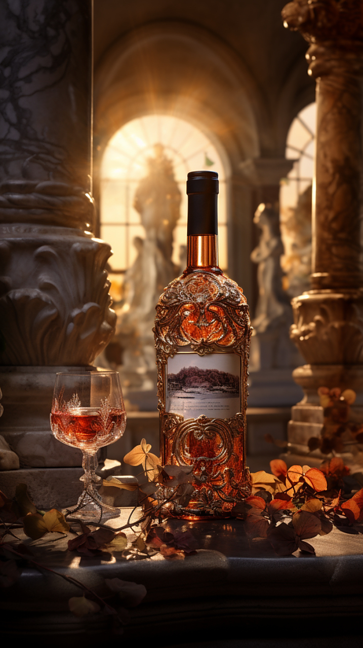 金秋图文动态创作节# 红酒瓶设计,华丽至极