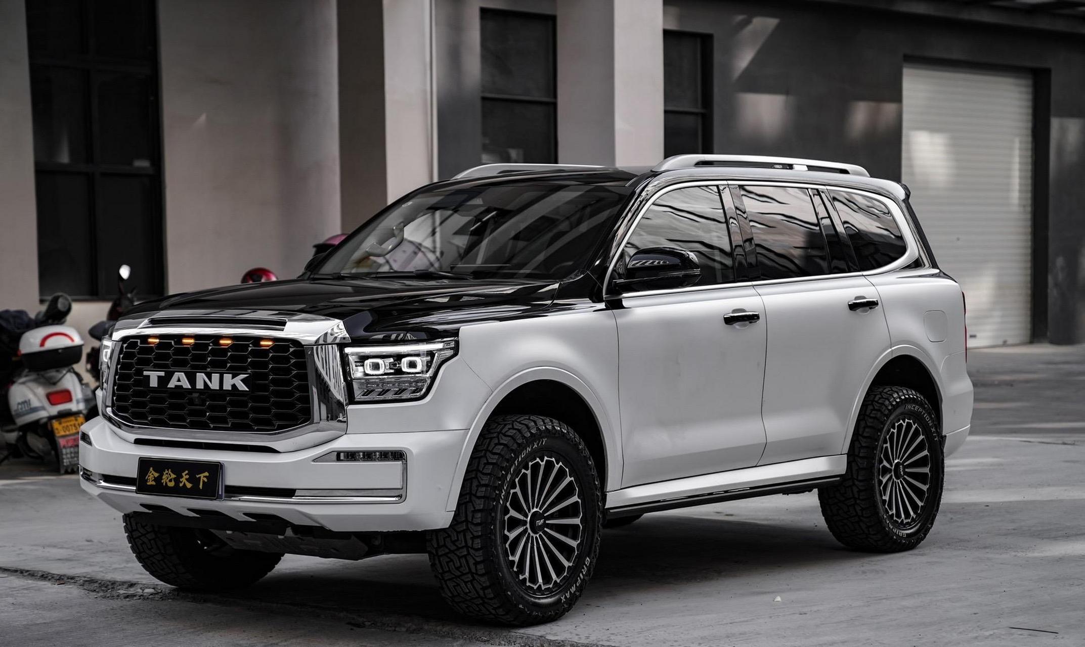 坦克500ng中网黑白双拼升级版 它来喽! 这是你喜欢的改装风格吗?