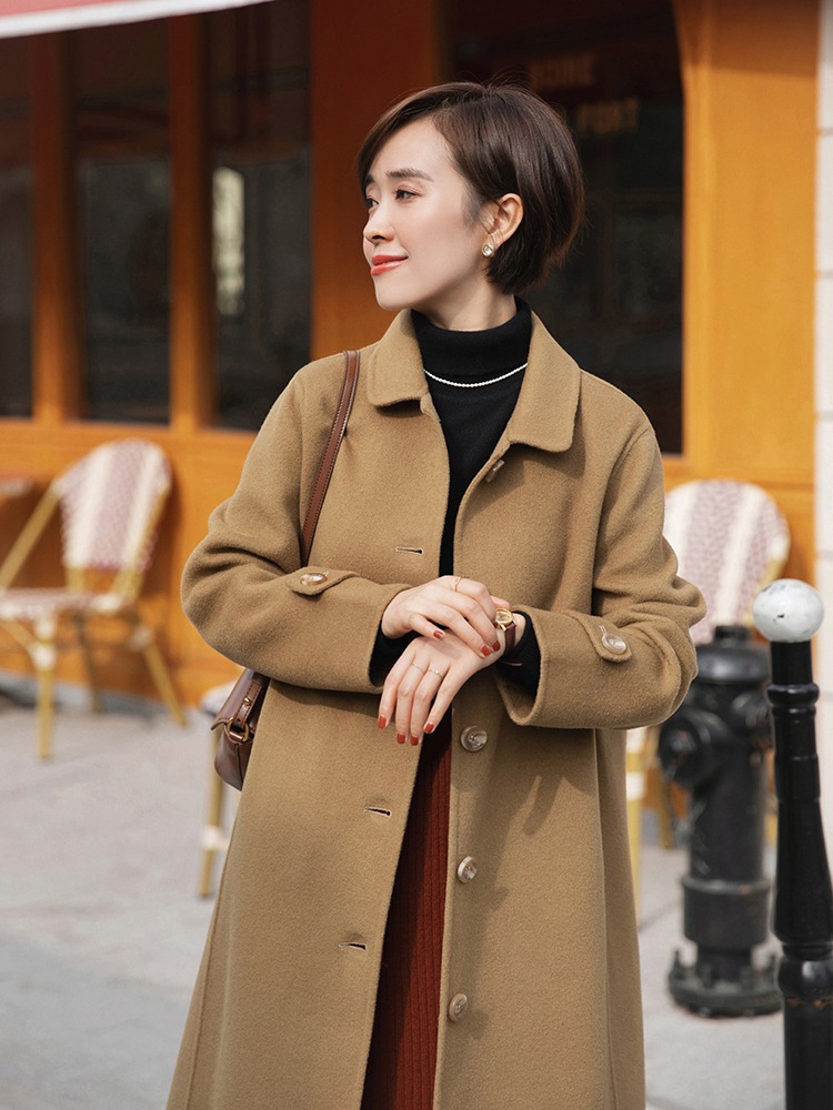 40岁女人选大衣"穿长不穿短",借鉴这3个穿衣要点,优雅又气质 这位博主