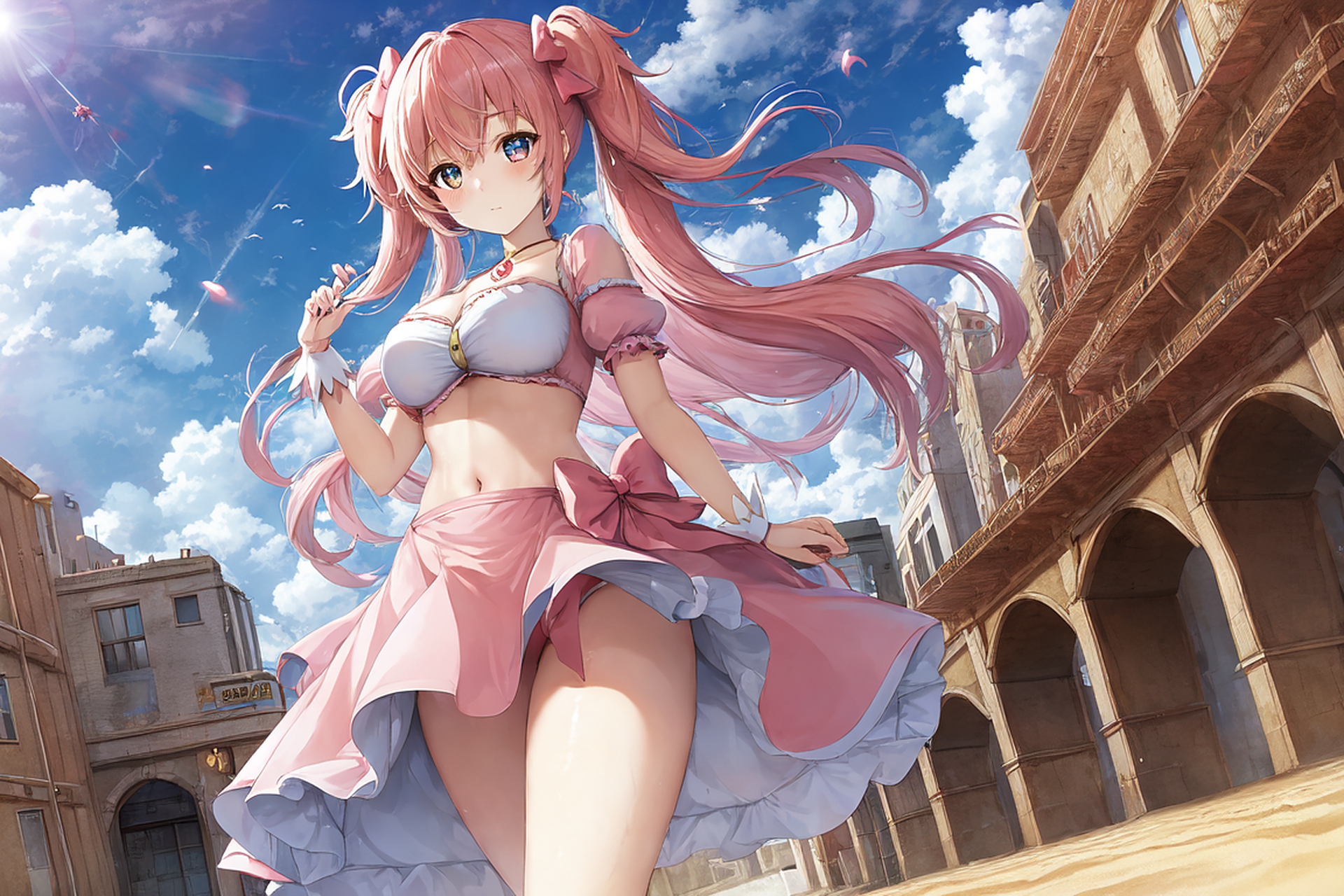 二次元美少女# #泳装美女#  泳装系列是我的最爱啊[期待]