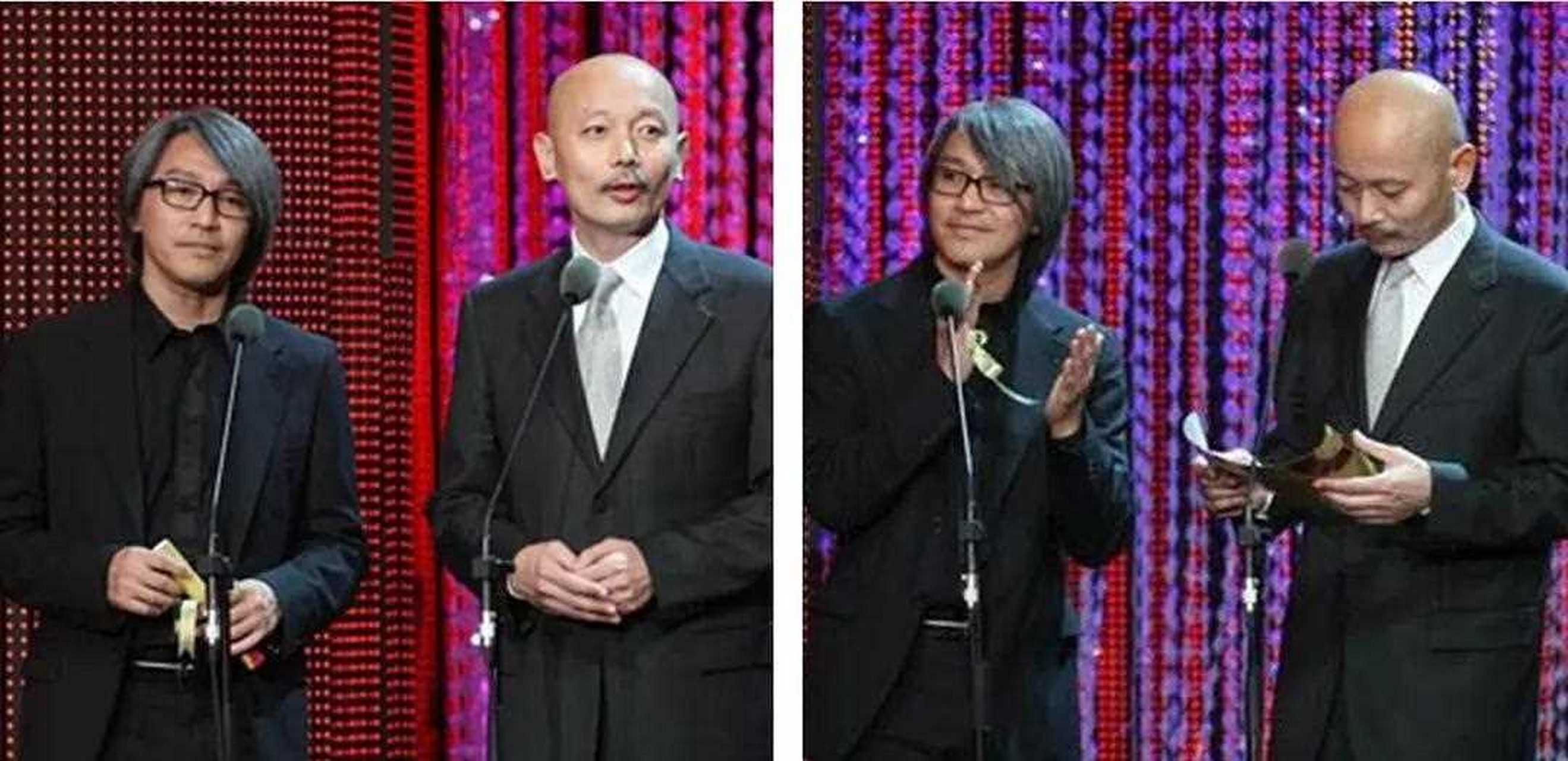 2009年,第13届中国电影华表奖[国宝] 周星驰和葛优颁发优秀境外华裔女