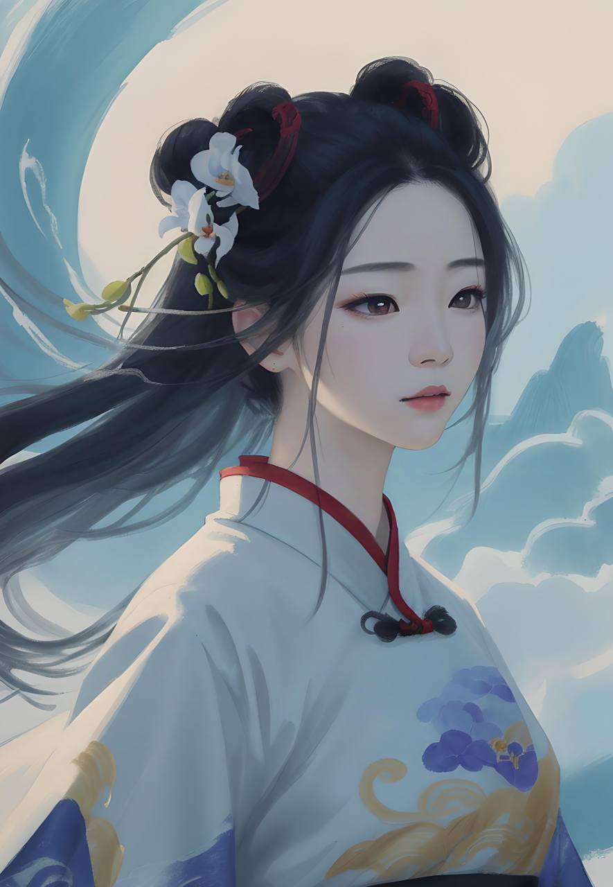 a绘76,#二次元少女##古风美女##图片##动漫头像和壁纸##二次元