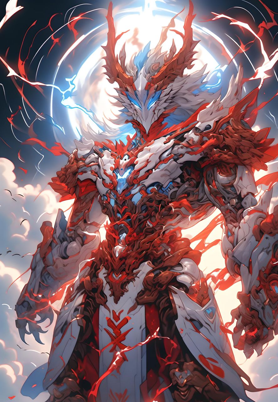 a绘43龙骑士,#龙##图片##动漫头像和壁纸##二次元##骑士##科幻机甲