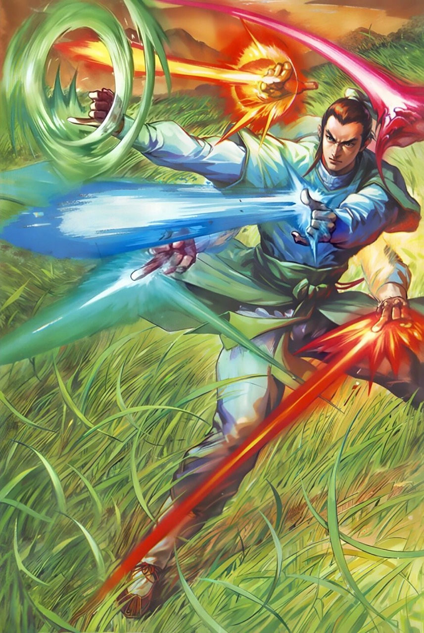 百度仲夏打卡挑战赛#黄玉郎画的《天龙八部》着实好看