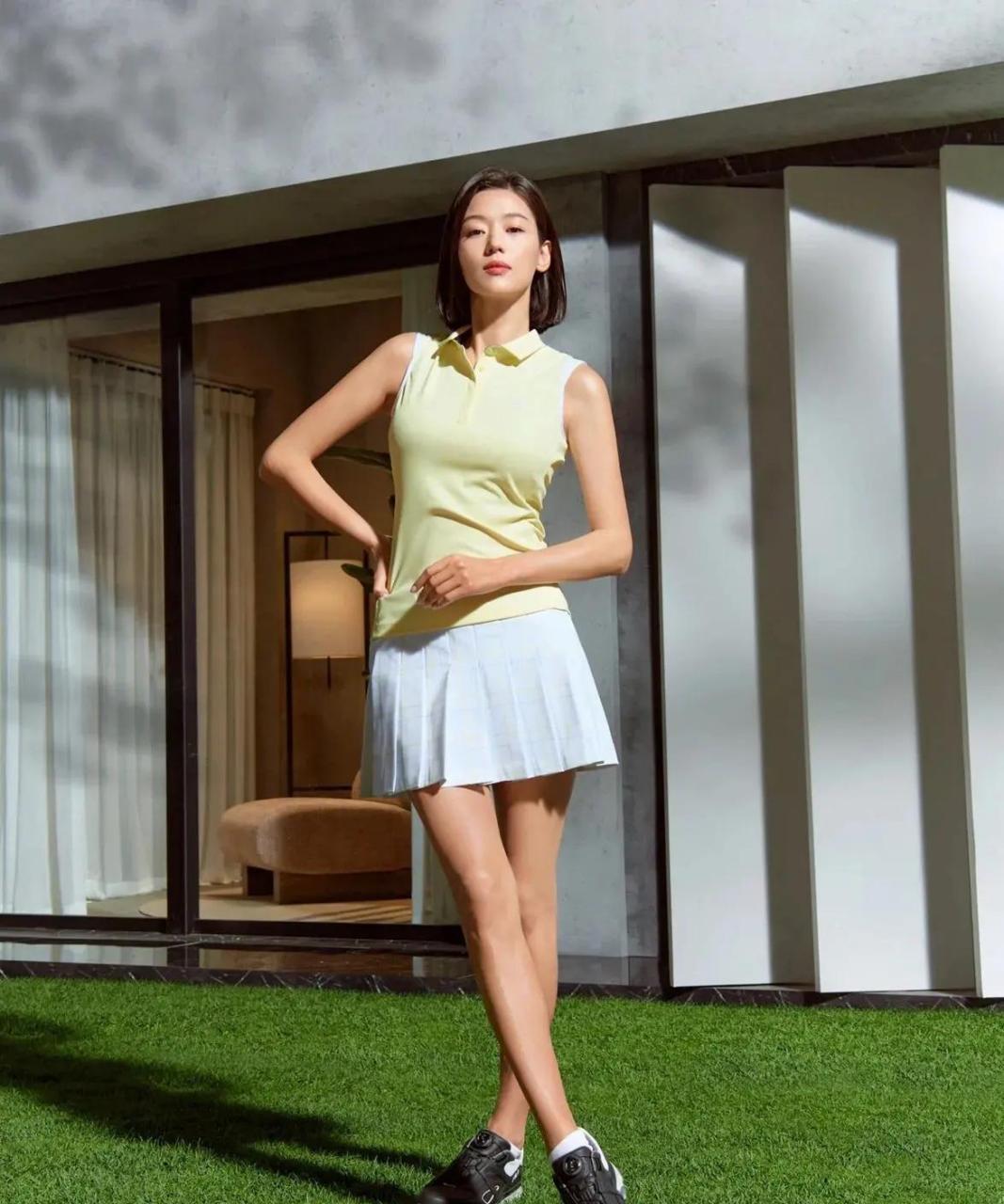 全智贤fila 品牌菁英运动代言写真,太美了