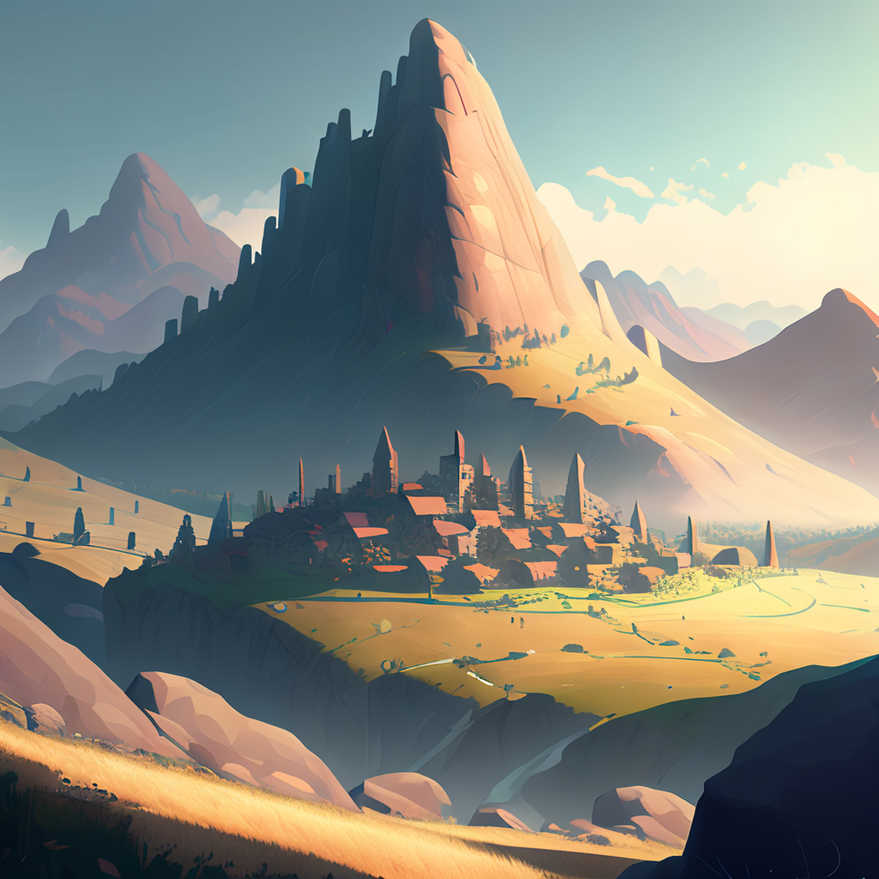 百度ai绘图黑科技#现实主义,斜逆光,古风绘画,中国风,描绘古诗词