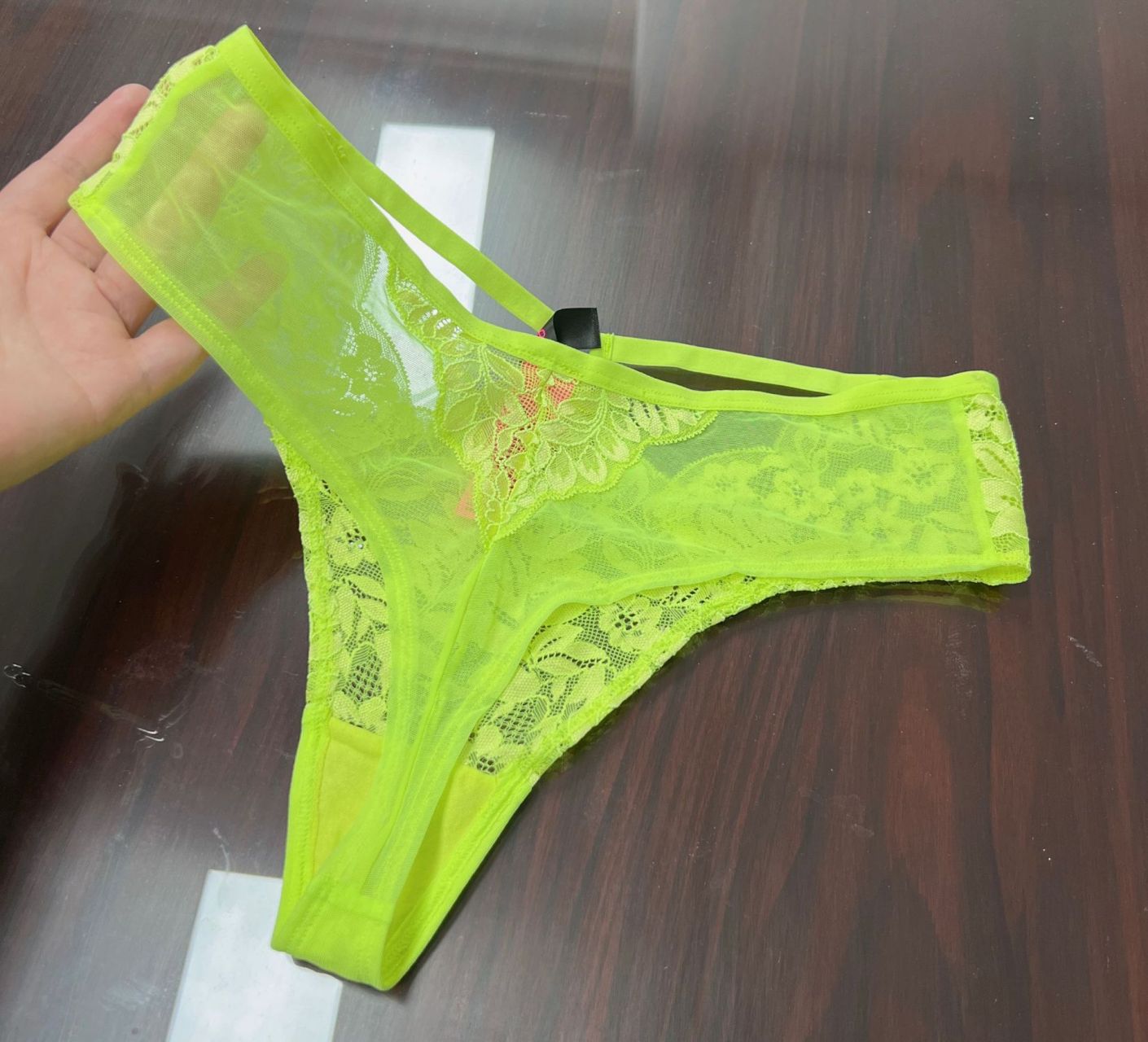 有一点绿#性感蕾丝内裤# #时尚设计