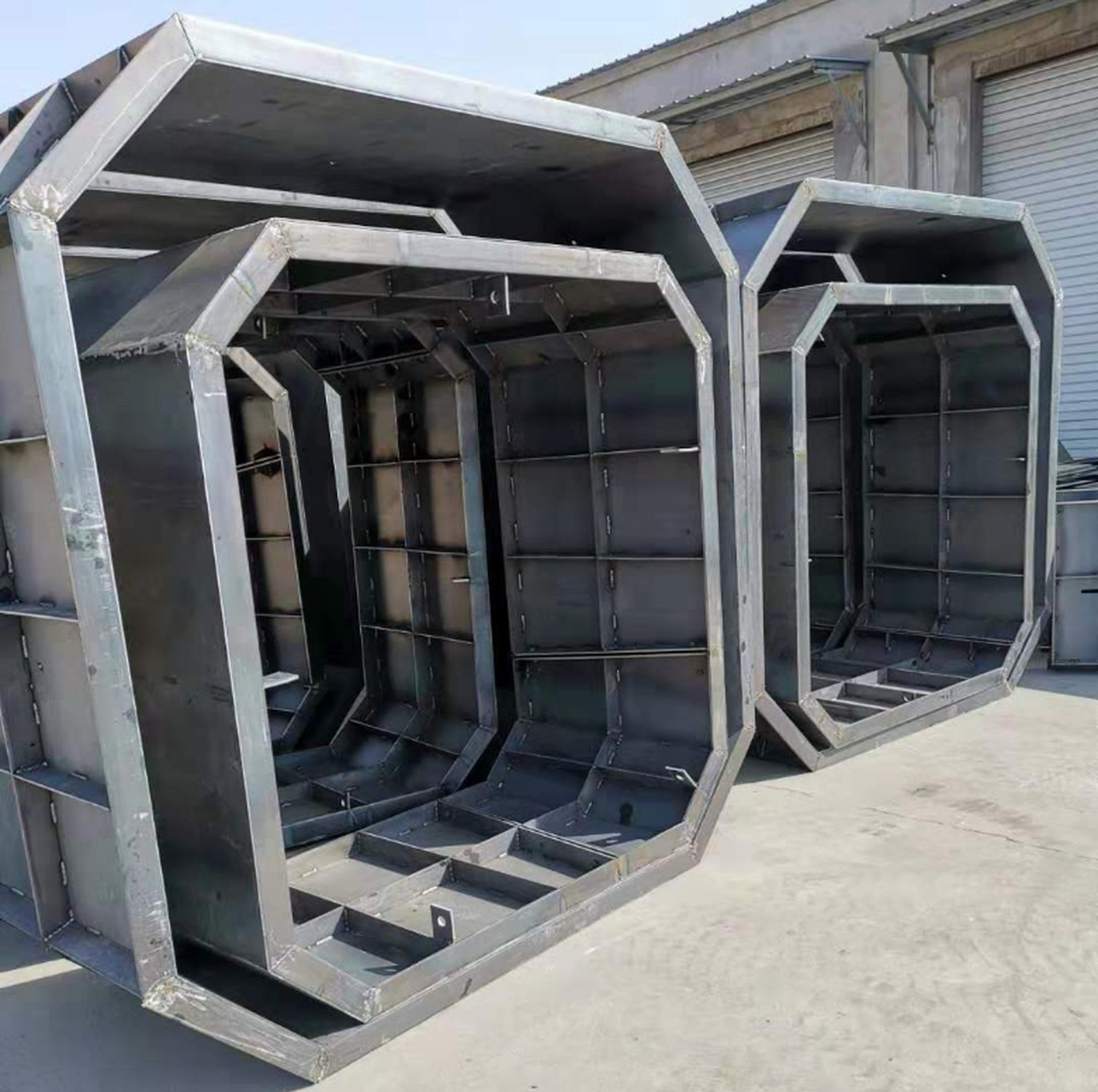 化粪池模具# #化粪池钢模具# #三格式化粪池模具# #水泥三格式化粪池