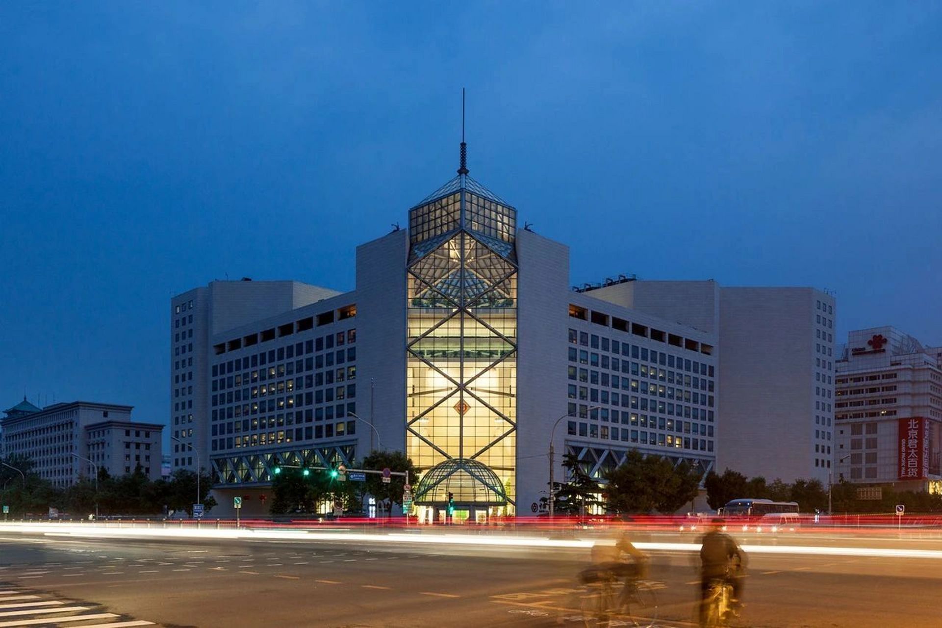 贝聿铭 – 中国银行总行大厦|||95中国银行总行大厦,被称为长安街上