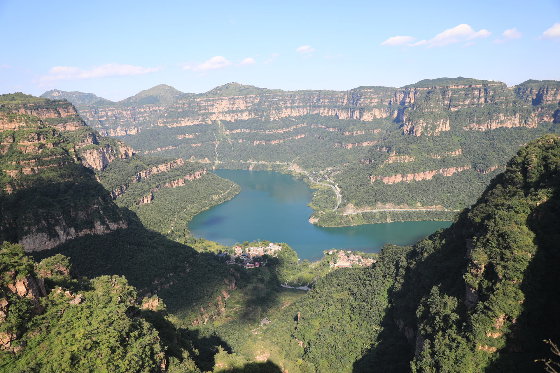 河南林州市太平湖景区南谷洞水库,我刚刚去过的地方,一个让人心旷神怡