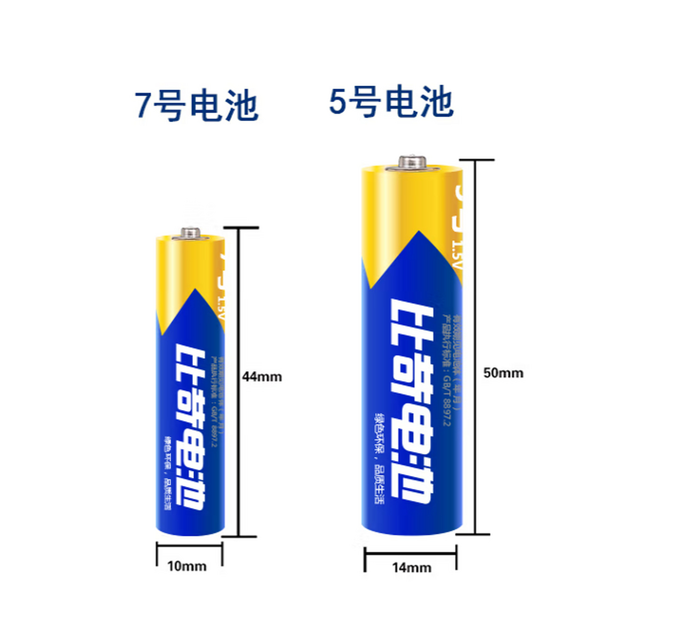 比苛(pkcell) 碳性5号7号电池40节适用于电子秤/遥控器/玩具/血糖仪