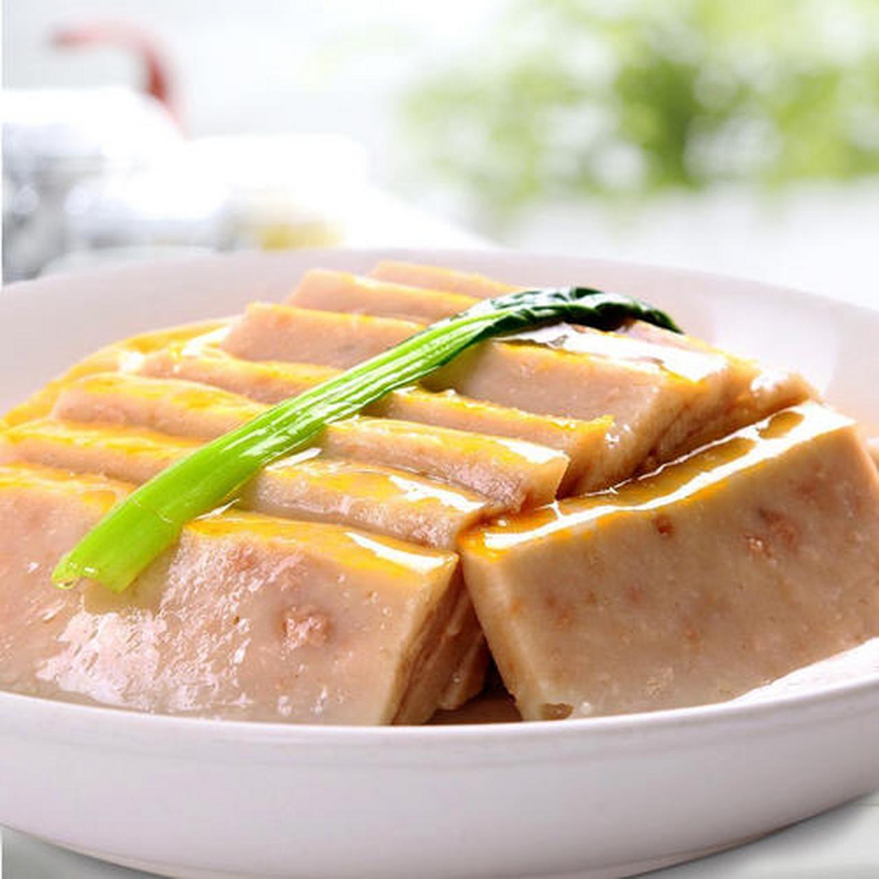 赤壁肉糕是湖北咸宁一带的传统糕内美食,更是咸宁的一道名菜.