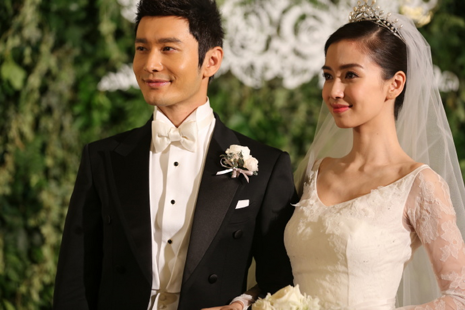 杨颖黄晓明婚礼现场生图#angelababy这是我结婚的地方# #明星沉浮记