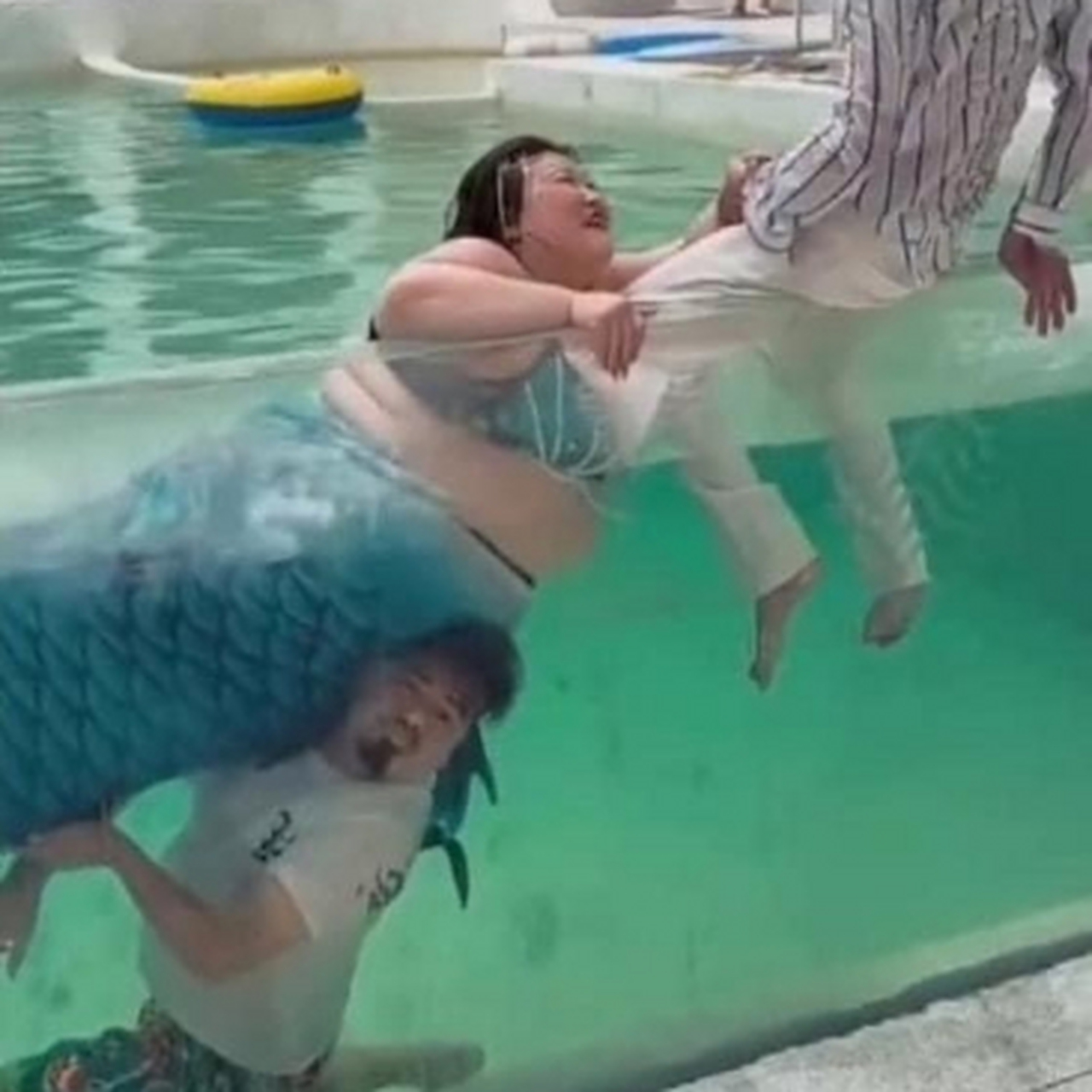 人有胖有瘦,那我美人鱼胖点也不过分吧