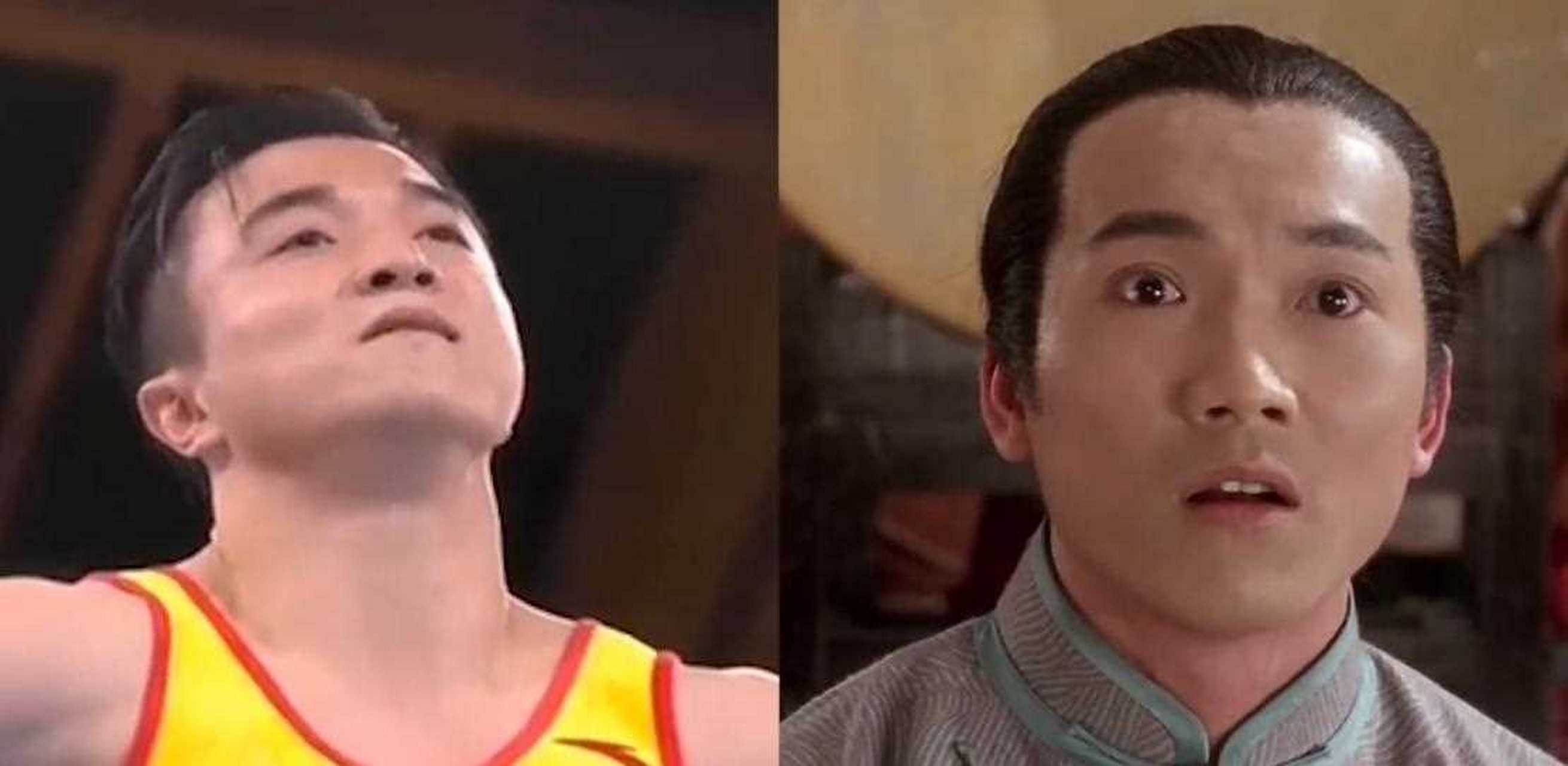 奥运会吊环冠军刘洋梦幻联动"常威"邹兆龙,俩人同框上演常威歪头杀