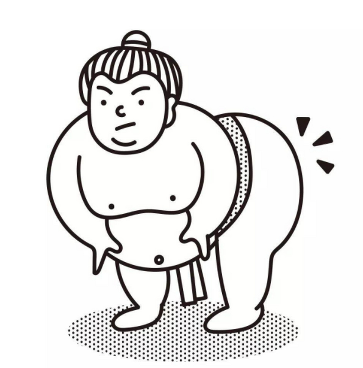 因为日本相扑选手的体型太大,在生活中很多地方都很不方便,其中就包括