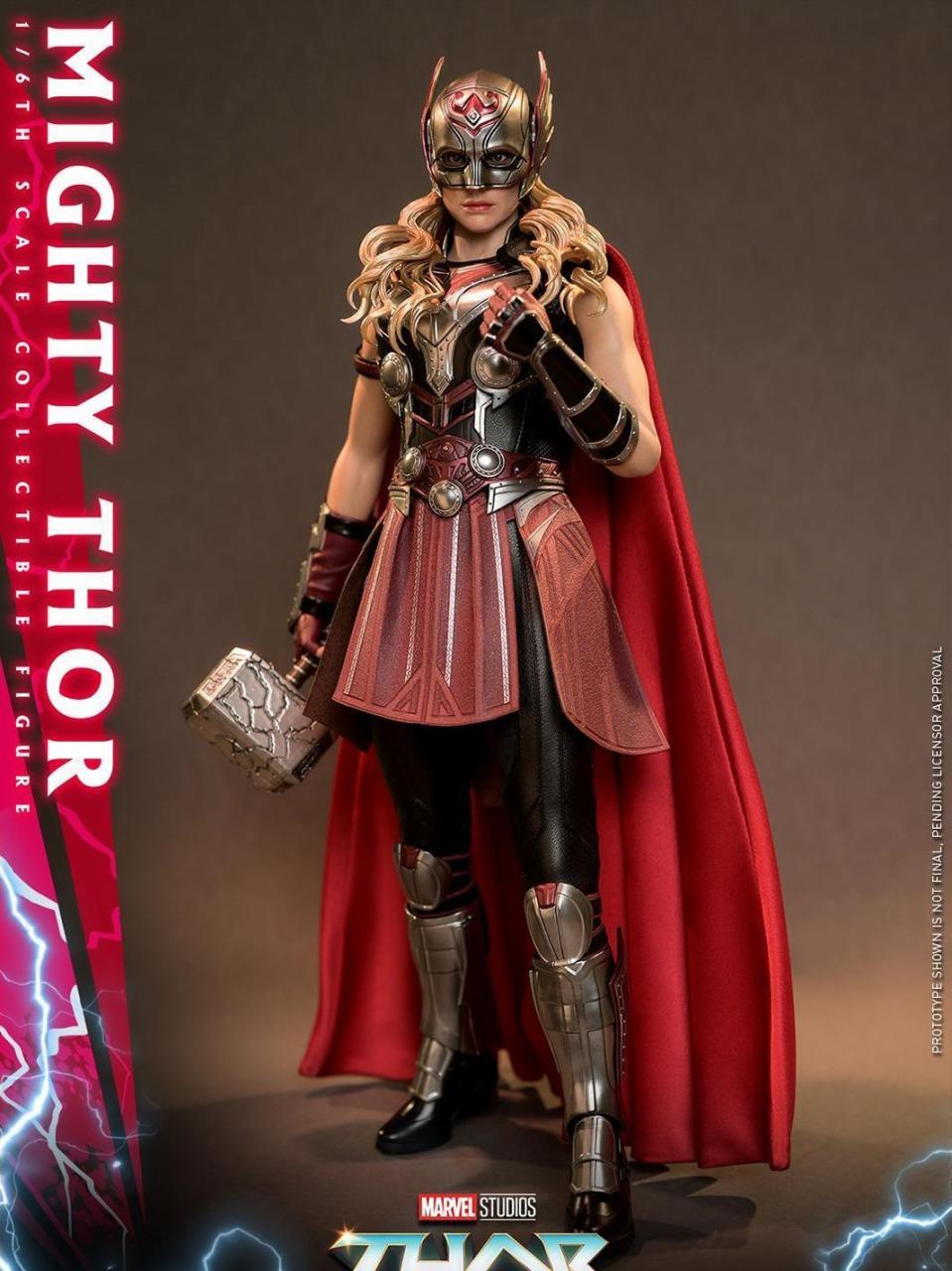 女雷神登场,这就是爱吗?hottoys推出《雷神4》女雷神可动人偶