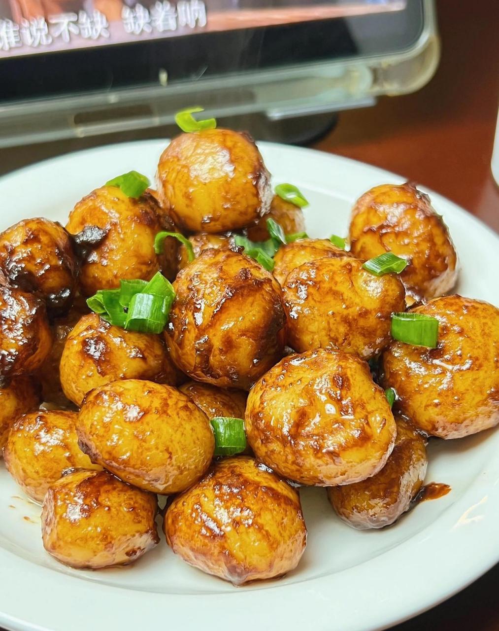 92菜谱:红烧小土豆 986993 小土豆400克 7115制作过程