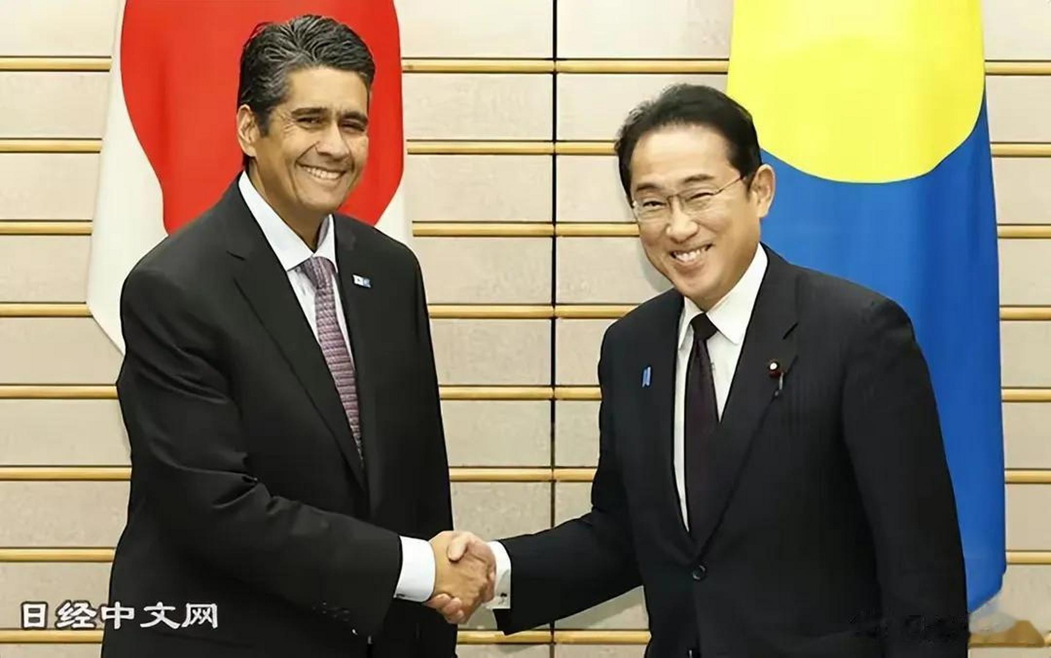 帕劳总统与岸田会谈,对福岛处理水排海表示理解.