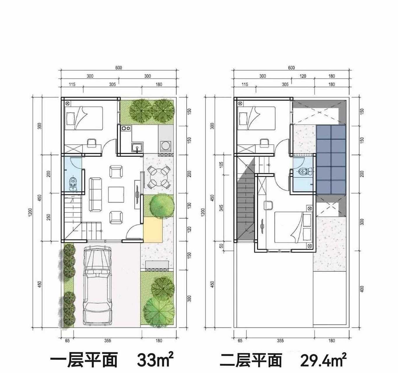 5米x12米宅基地设计图图片