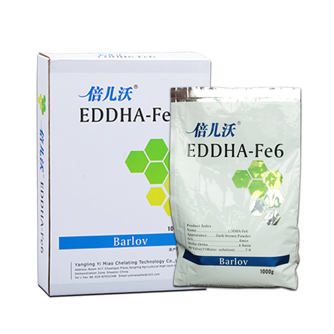 eddhafe螯合铁 eddha-fe是一种稳定的螯合态微量元素,主要用于农业