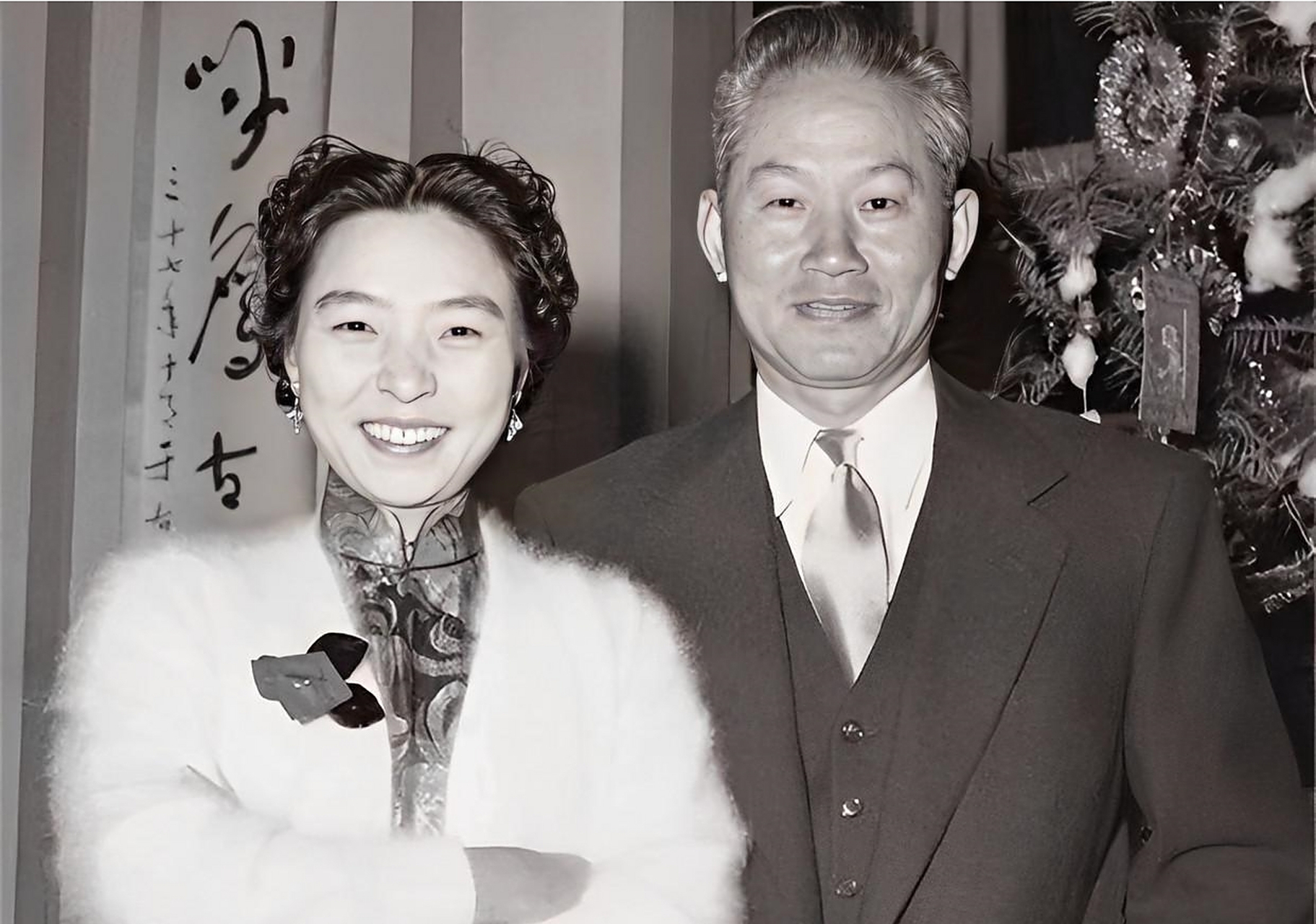 那天晚上,孙立人准备上床睡觉时,发现躺在他身边的人不是他的妻子