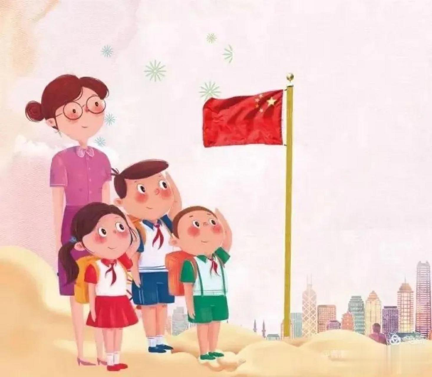 香港13所幼儿园,小学及中学星期六(4月29日)举行升国旗,奏国歌比赛.