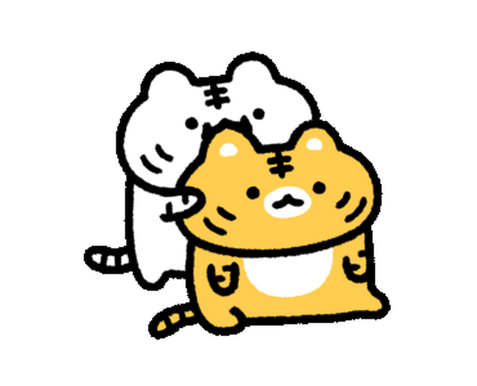 可爱小老虎表情包2.