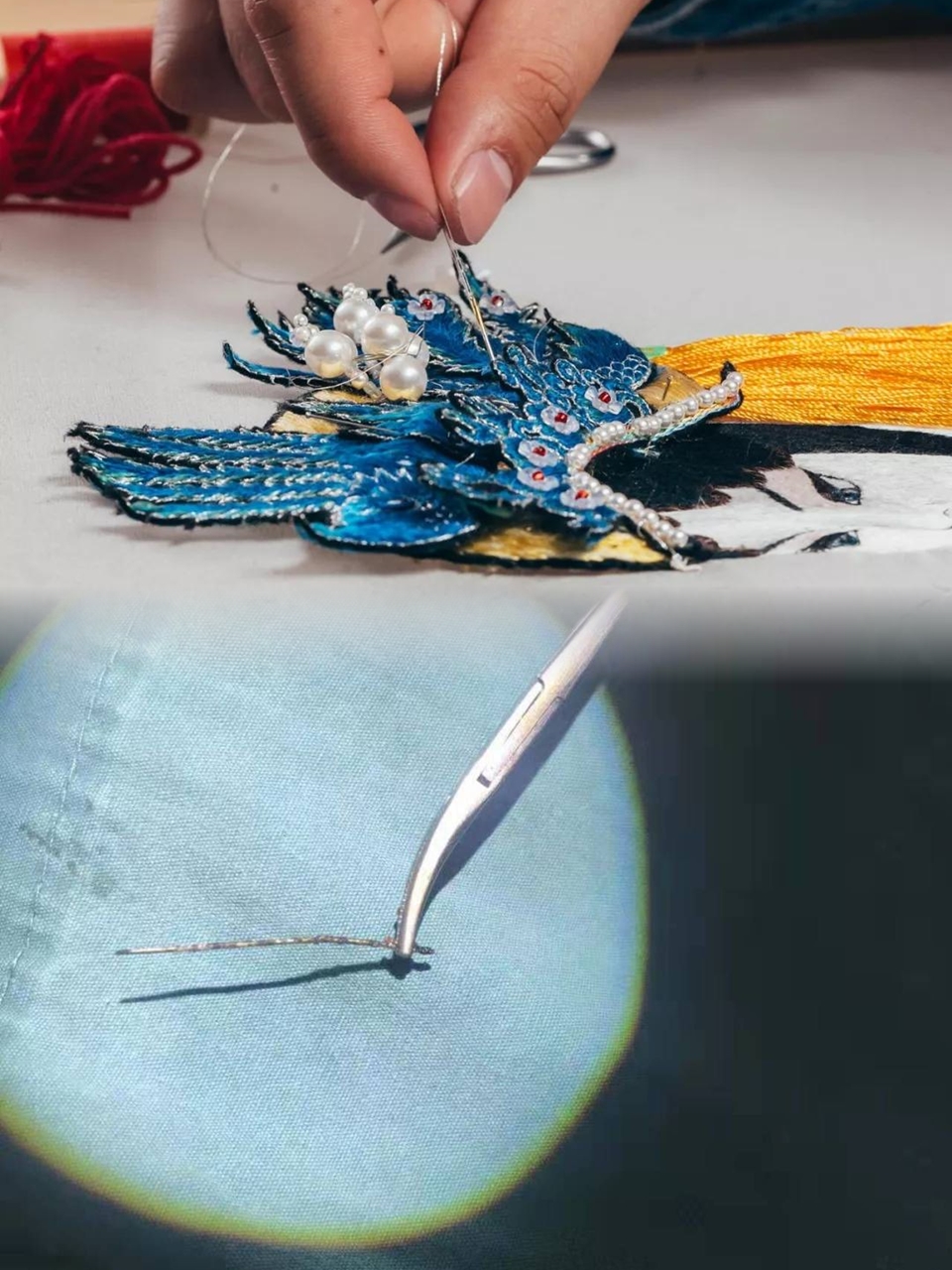 绣花针那么细,古人是在怎么在上面挖针眼的?