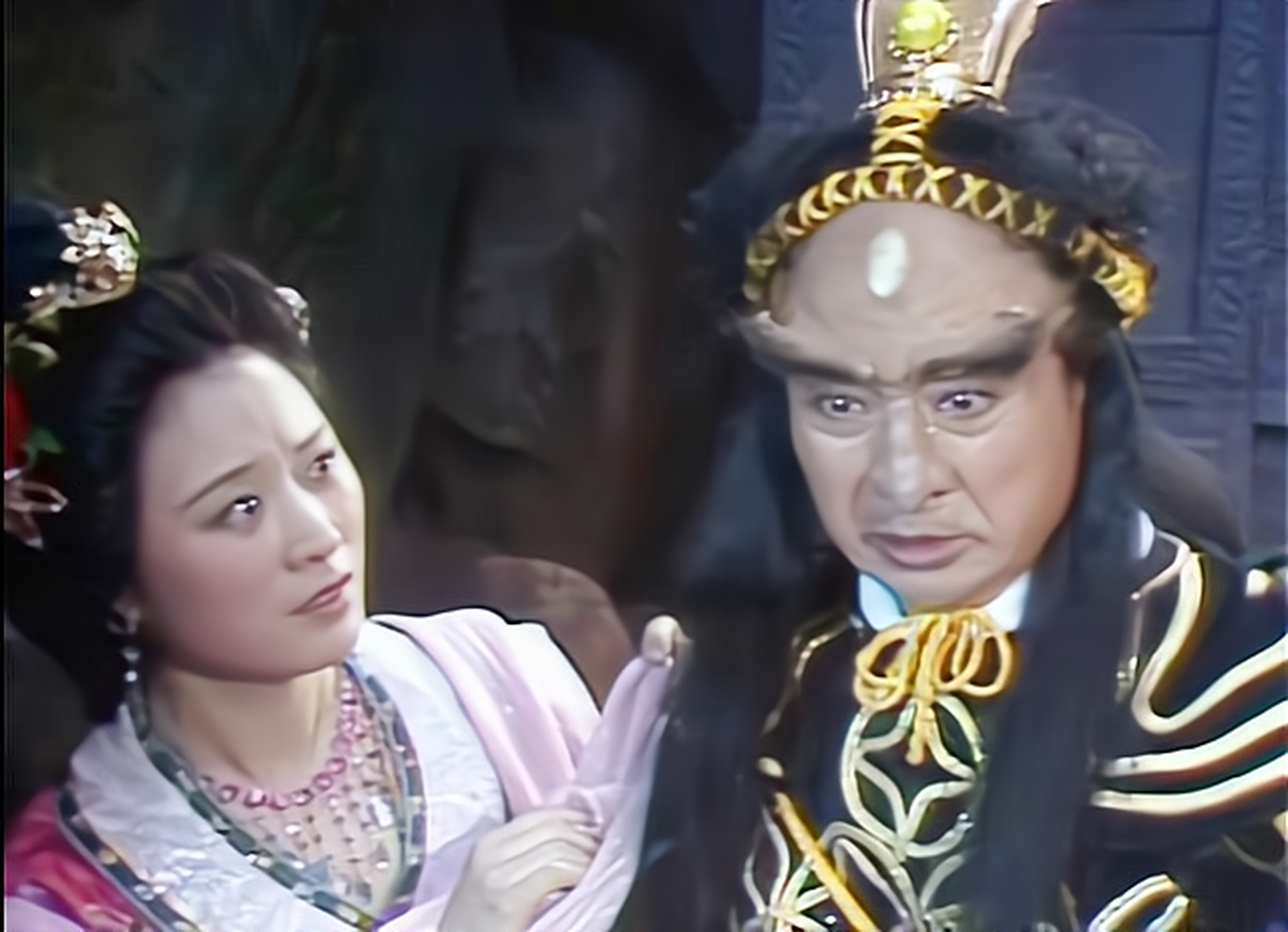 贵为宝象国公主的百花羞公主居然被碗子山波月洞的黄袍怪一阵风摄走