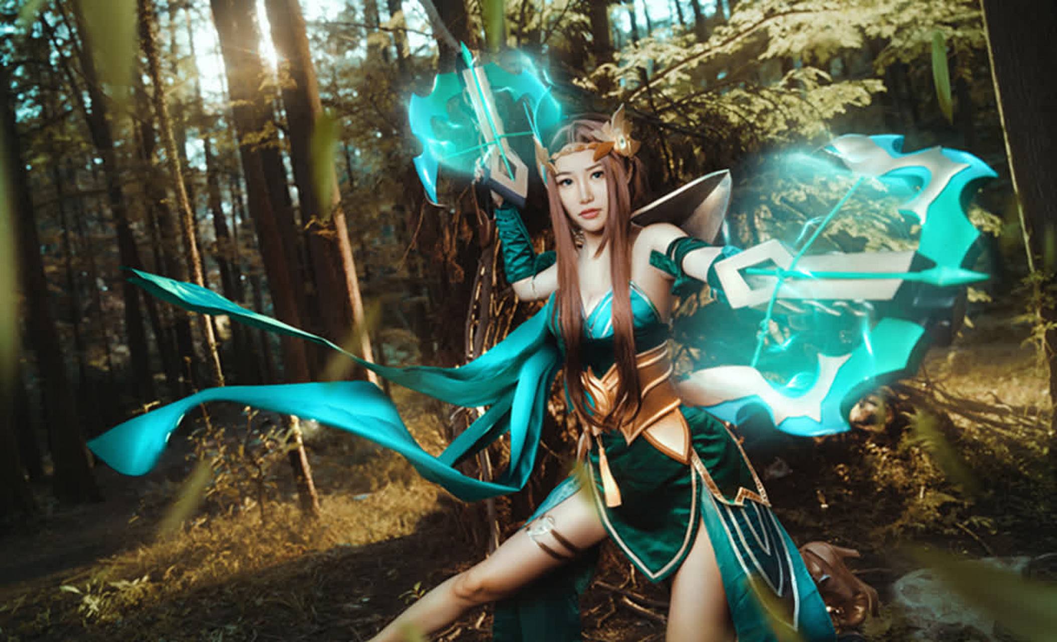 cos秀# #王者综合#《王者荣耀》中美丽动人的"虞姬"深受大家喜.