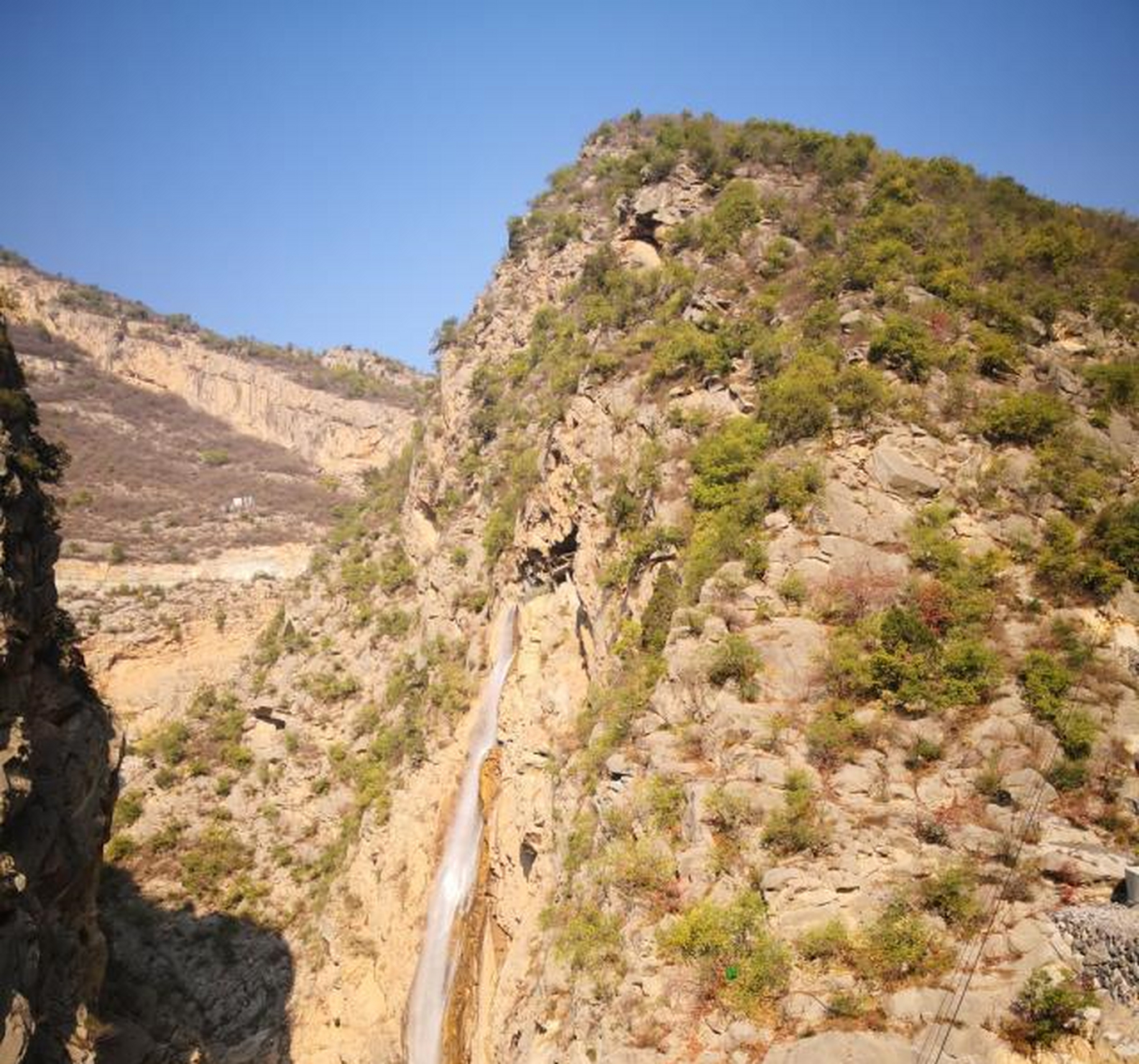 西安周边一日游,泾河大峡谷,门票 摆渡车票,值不值?