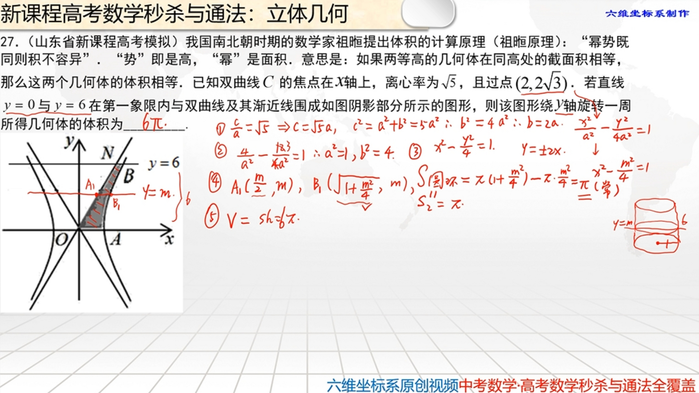 祖暅原理 动画演示图片